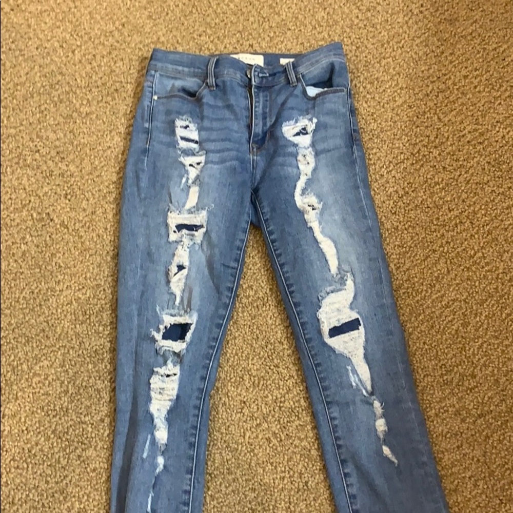 Pacsun High rise light wash jegging